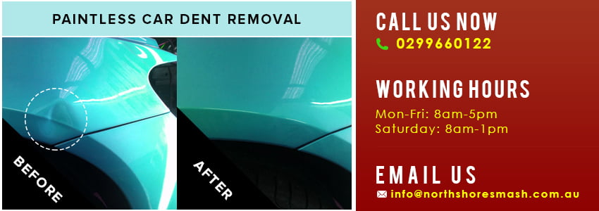 Paintless Car Dent Removal, North Shore Smash Repairs